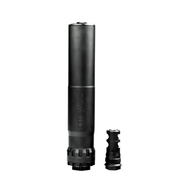 SIEGE SUPPRESSOR ROC556L w/ STRONGHOLD HUB ADAPTER & DEFENDER 2 PORT MUZZLE BRAKE - Image 2